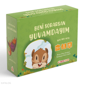 Beni Sorarsan Yuvamdayım-İşte Yer Altı! ;Kitap ve Yapboz Seti