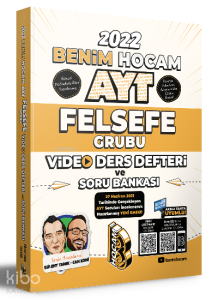 Benim Hocam Yayınları 2022 AYT Felsefe Grubu Video Ders Defteri ve Soru Bankası
