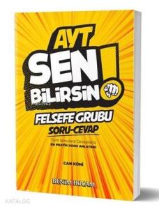 Benim Hocam Yayınları AYT Felsefe Sen Bilirsin Soru Cevap Kitabı Benim Hocam 