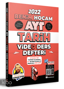 Benim Hocam Yayınları AYT Tarih Video Ders Notları Benim Hocam