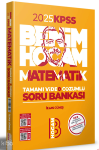 Benim Hocam Yayınları KPSS Matematik Tamamı Video Çözümlü Soru Bankası
