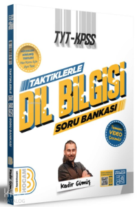 Benim Hocam Yayınları TYT - KPSS Taktiklerle Dil Bilgisi Tamamı Video Çözümlü Soru Bankası