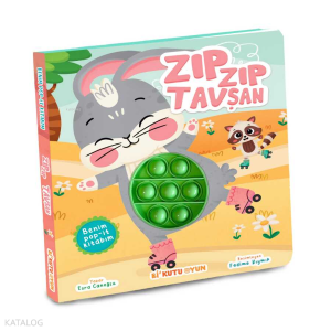 Benim Pop-İt Kitabım - Zıp Zıp Tavşan (Tak-Çıkar)