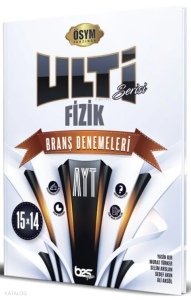 Bes Yayınları YKS AYT Fizik Ulti Serisi 15x14 Deneme Bes Yayınları