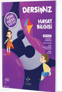 Beş Yıldız Yayınları Hayat Bilgisi Etkinlikli Soru Bankası
