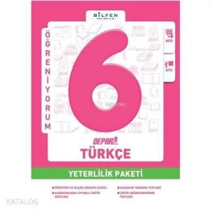 Bilfen - 6. Sınıf Türkçe Depar Yeterlilik Paketi