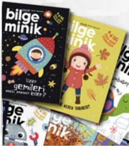 Bilge Minik 4-6 Yaş 5 Adet Dergi