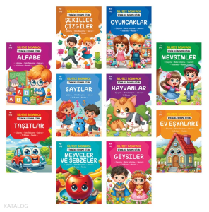 Bilmece Boyamaca ( 10 Kitap Takım )