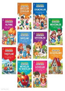 Bilmece Boyamaca (10 Kitap)