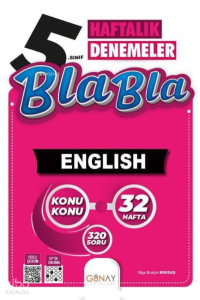 BLA BLA Serisi 32 Haftalık 5. Sınıf İngilizce