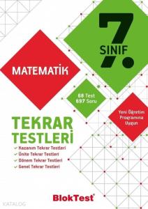 BlokTest Yayınları 7. Sınıf Matematik Tekrar Testleri BlokTest 