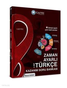 Çanta 8. Sınıf Türkçe Zaman Ayarlı Kazanım Soru Bankası