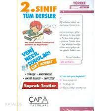 Çapa 2. Sınıf Tüm Dersler Yaprak Test