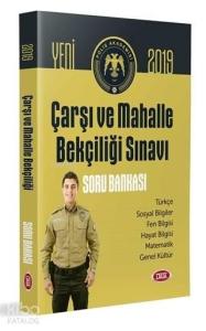 Çarşı ve Mahalle Bekçiliği Hazırlık Soru Bankası 2019