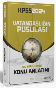 CBA Yayınları 2024 KPSS Vatandaşlığın Pusulası Konu Anlatımı - Ali Koç CBA Yayınları
