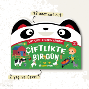 Cırt Cırtlı Etkinlik Kitabım – Çiftlikte Bir Gün (2+ Yaş)