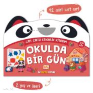 Cırt Cırtlı Etkinlik Kitabım – Okulda Bir Gün (2+ Yaş)