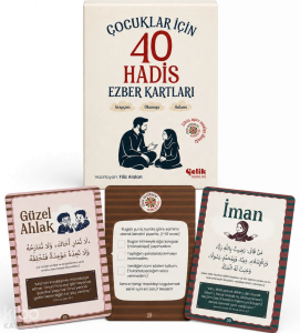 Çocuklar için 40 Hadis Ezber Kartları