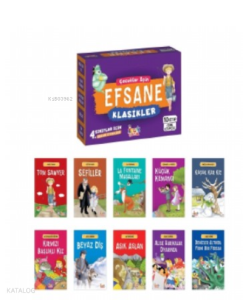 Çocuklar İçin Efsane Klasikler – (10 Kitap+Soru Kitapçığı)