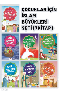 Çocuklar İçin İslam Büyükleri Seti (7 Kitap)