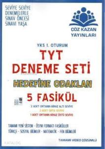 Çöz Kazan Yayınları TYT 5 Fasikül Deneme Seti Çöz Kazan