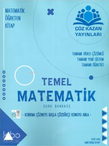 Çöz Kazan Yayınları TYT Temel Matematik Soru Bankası Çöz Kazan