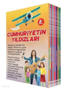Cumhuriyetin Yıldızları Seti - 10 Kitap Takım - Kutulu