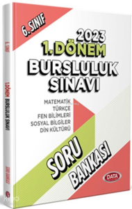 Data Yayınları 2023 6. Sınıf 1. Dönem Bursluluk Sınavı Soru Bankası