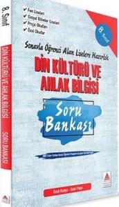 Delta Kültür Yayınları 8. Sınıf LGS Din Kültürü ve Ahlak Bilgisi Soru Bankası Liselere Hazırlık Delta Kültür 