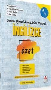 Delta Kültür Yayınları 8. Sınıf LGS İngilizce Özet Liselere Hazırlık Delta Kültür 