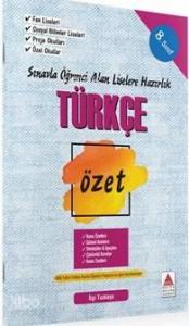 Delta Kültür Yayınları 8. Sınıf LGS Türkçe Özet Liselere Hazırlık Delta Kültür 