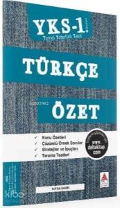 Delta Kültür Yayınları TYT Türkçe Özet Delta Kültür 