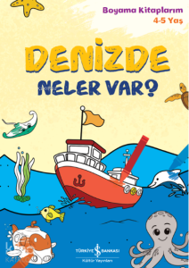 Denizde Neler Var? ;Boyama Kitaplarım 4-5 Yaş