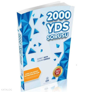 Ders Çalışmayı Sevmeyenler İçin 2000 YDS Sorusu