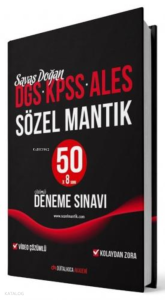 DGS KPSS ALES Sözel Mantık Video Çözümlü 50 Deneme Sınavı Dijital Hoca Akademi