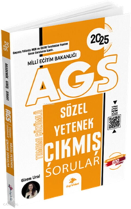Dizgi Kitap 2025 MEB AGS Sözel Yetenek Video Çözümlü Çıkmış Sorular