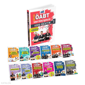 Dizgi Kitap 2026 ÖABT Sınıf Öğretmenliği Konu Anlatımlı 12 Fasikül Set