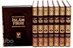 Dört Mezhebe Göre İslâm Fıkhı; (büyük boy 8 cilt, 3. hamur kâğıt, ciltli)