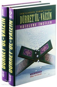 Dürret'ül-Vaizin ( 2 Kitap Takım, Kod:033 ) ;(Ciltli) Vaizlere İnciler