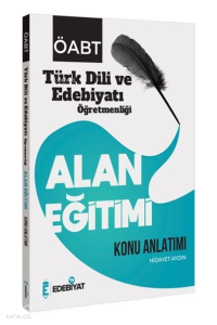 Edebiyat TV ÖABT Türk Dili ve Edebiyatı Alan Eğitimi Konu Anlatımı - Hidayet Aydın Edebiyat TV Yayınları