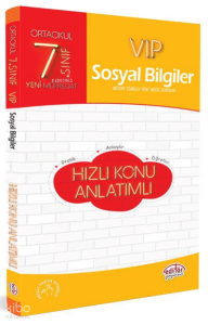 Editör 7.Sınıf Vıp Sosyal Bilgiler Hızlı Konu Anlatımlı