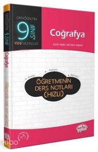 Editör 9.Sınıf Coğrafya Öğretmenin Ders Notları(Hızlı)