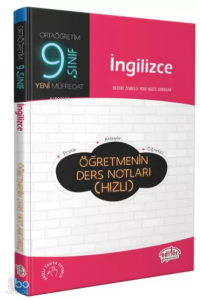 Editör 9.Sınıf İngilizce Öğretmenin Ders Notları(Hızlı)