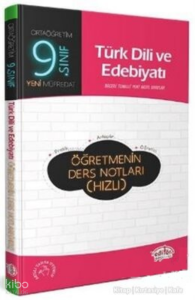 Editör 9.Sınıf Türk Dili ve Edebiyatı Öğretmenin Ders Not