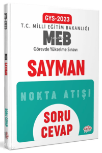 Editör Milli Eğitim Bakanlığı Sayman GYS Soru - Cevap