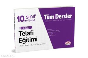 Editör Yayınları 10. Sınıf Tüm Dersler Hızlı Telafi Eğitimi Editör 