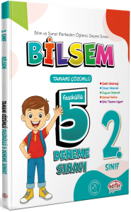 Editör Yayınları 2. Sınıf Bilsem Tamamı Çözümlü 5 Deneme Sınavı