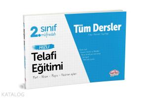 Editör Yayınları 2. Sınıf Tüm Dersler Hızlı Telafi Eğitimi Editör 