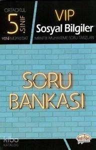 Editör Yayınları 5. Sınıf VIP Sosyal Bilgiler Soru Bankası Editör 