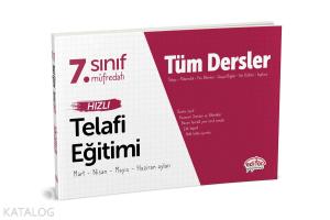 Editör Yayınları 7. Sınıf Tüm Dersler Hızlı Telafi Eğitimi Editör 